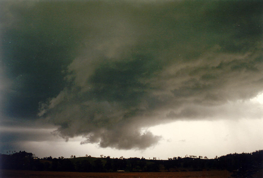 cumulonimbus thunderstorm_base : Tabulam, NSW   23 January 2004