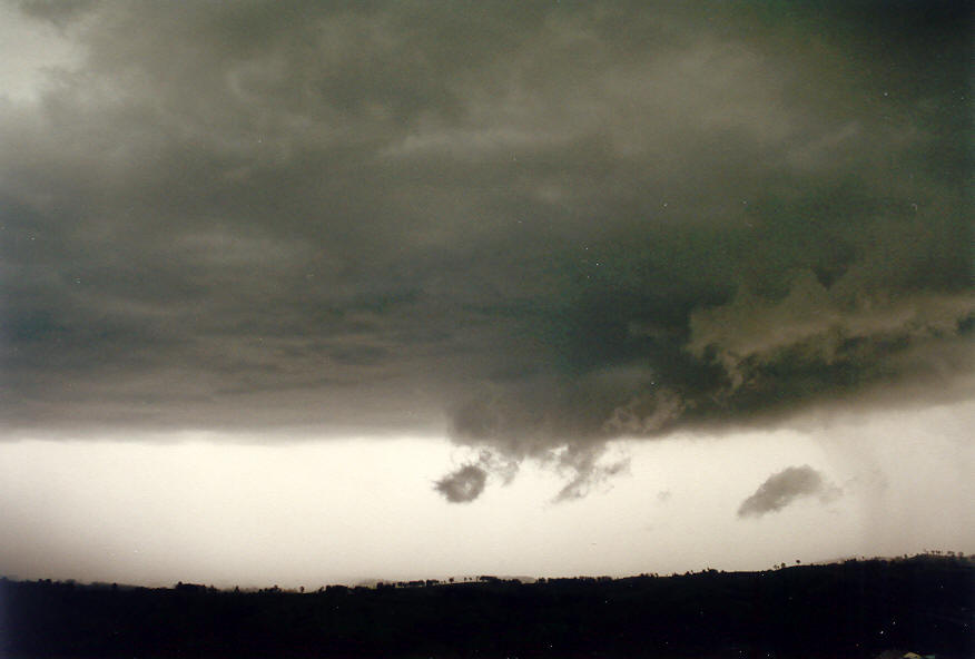 cumulonimbus thunderstorm_base : Tabulam, NSW   23 January 2004