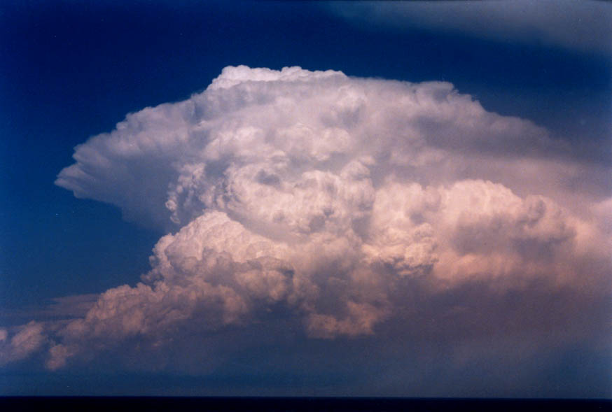 thunderstorm cumulonimbus_incus : near Manly, NSW   30 January 2004