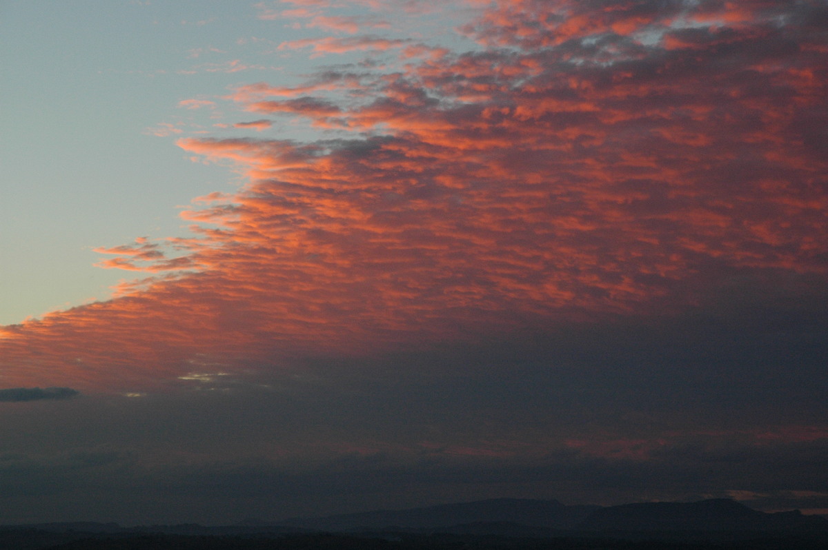 sunset sunset_pictures : McLeans Ridges, NSW   26 July 2004