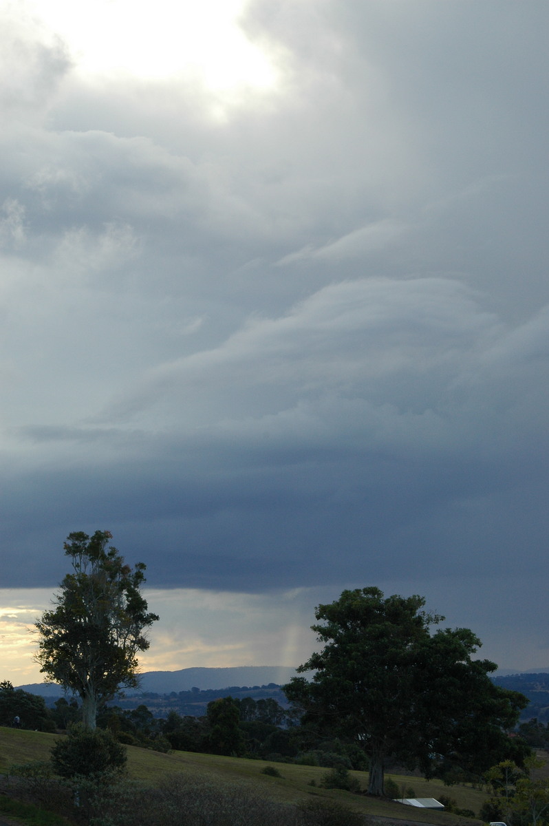 cumulonimbus thunderstorm_base : McLeans Ridges, NSW   17 August 2004