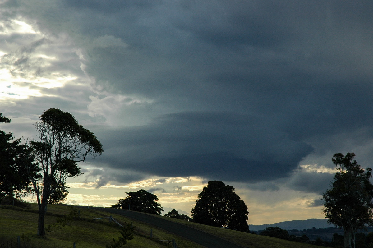 cumulonimbus thunderstorm_base : McLeans Ridges, NSW   17 August 2004