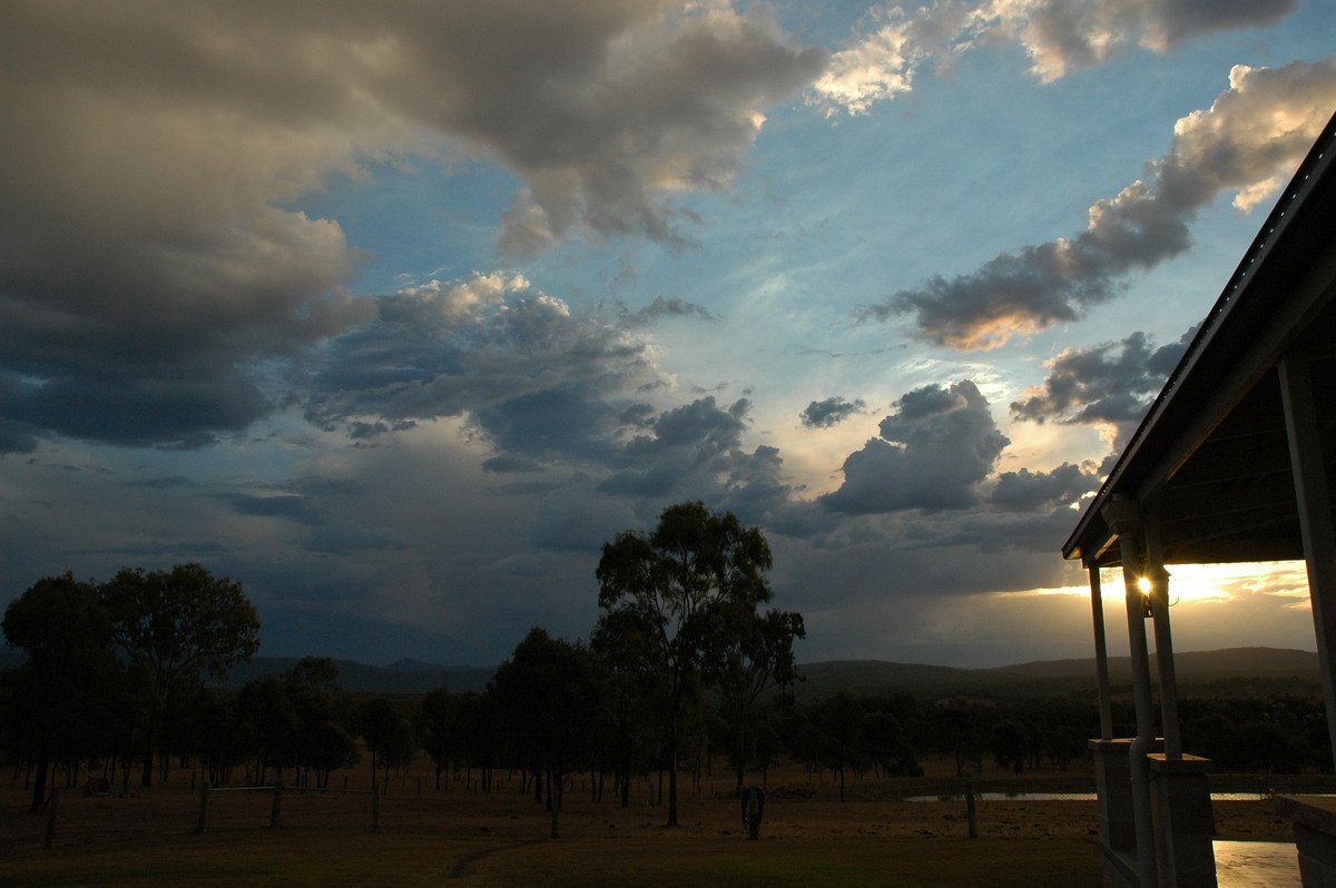 sunset sunset_pictures : Grandchester, QLD   28 August 2004