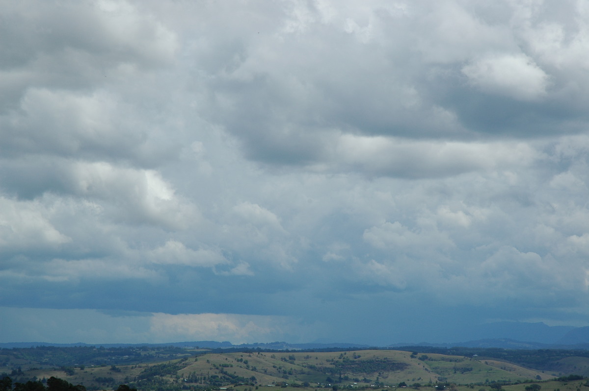 cumulonimbus thunderstorm_base : McLeans Ridges, NSW   21 October 2004