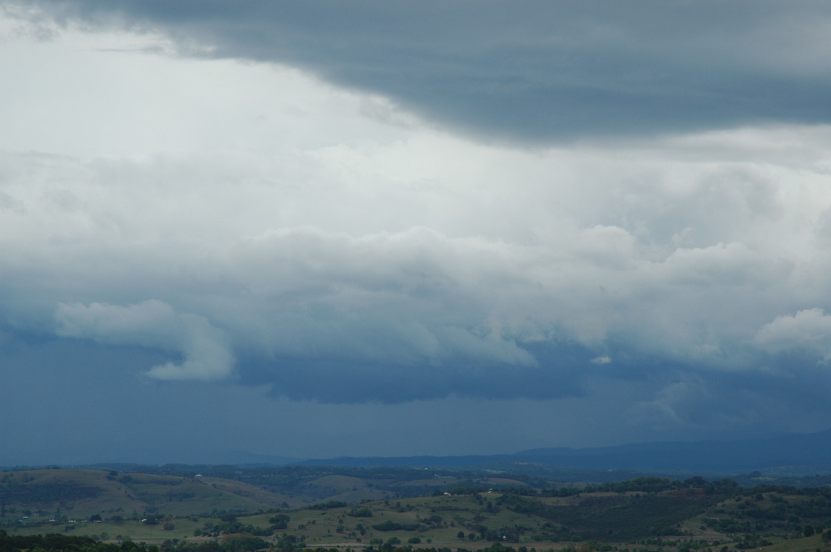 cumulonimbus thunderstorm_base : McLeans Ridges, NSW   21 October 2004