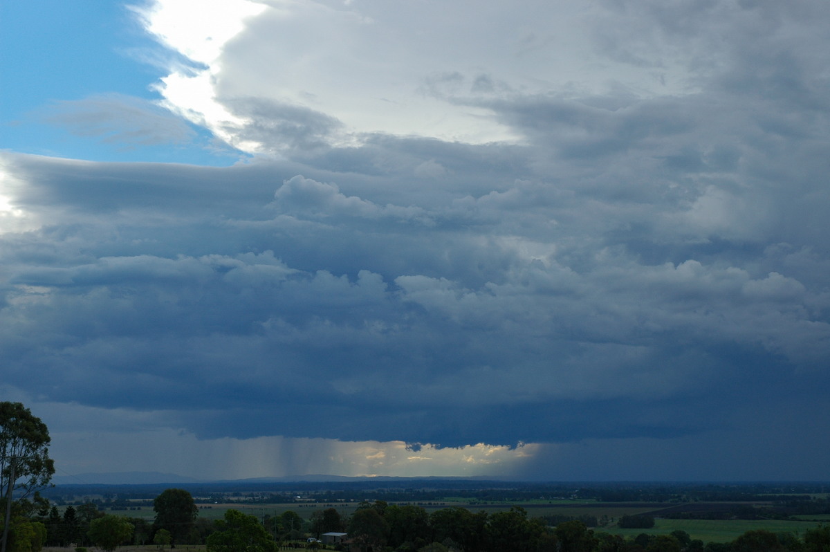 cumulonimbus thunderstorm_base : Tregeagle, NSW   21 October 2004