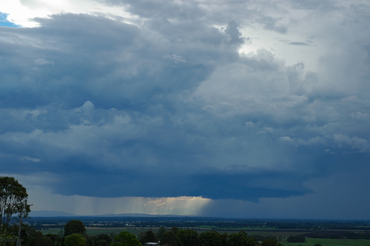 cumulonimbus thunderstorm_base : Tregeagle, NSW   21 October 2004