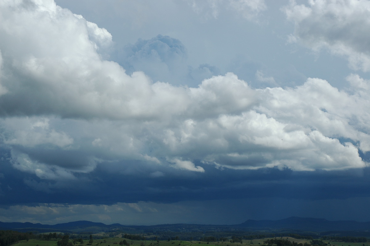 cumulonimbus thunderstorm_base : Mallanganee NSW   9 November 2004