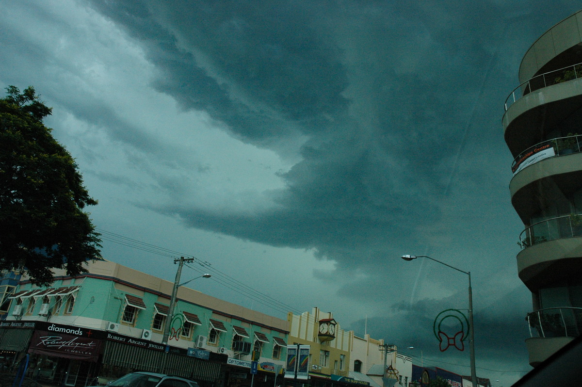 cumulonimbus supercell_thunderstorm : Lismore, NSW   13 December 2004