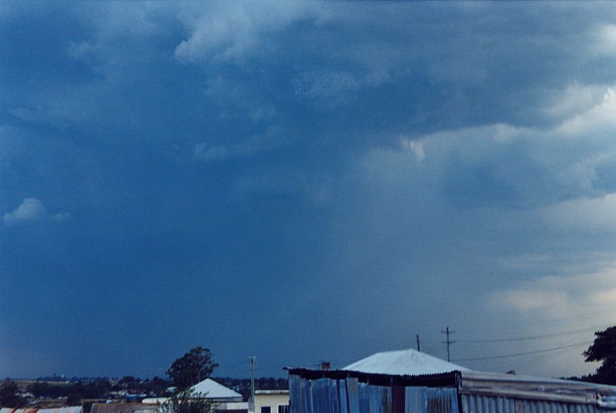 raincascade precipitation_cascade : Schofields, NSW   14 December 2004