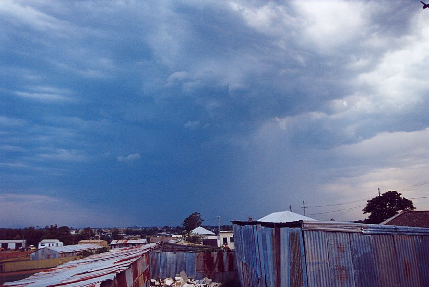 raincascade precipitation_cascade : Schofields, NSW   14 December 2004