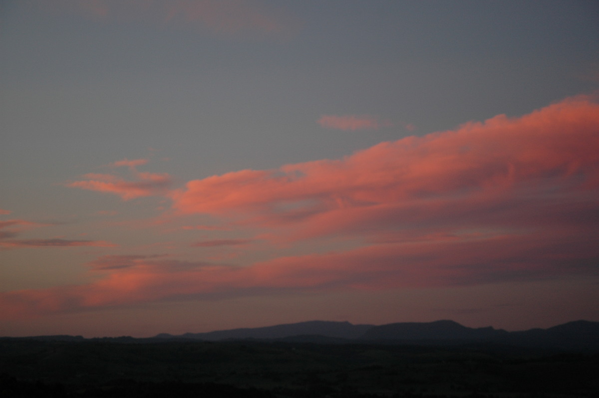 altostratus altostratus_cloud : McLeans Ridges, NSW   14 December 2004