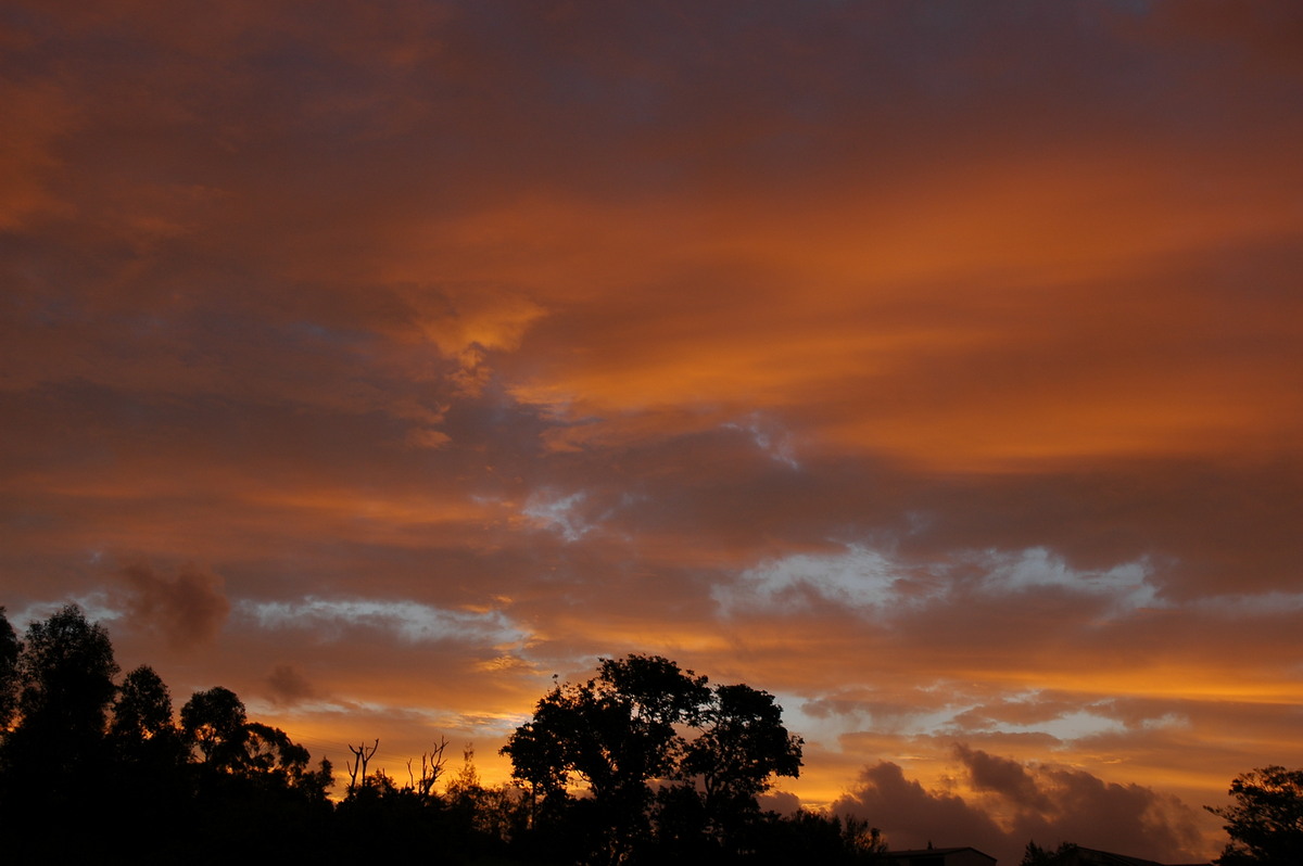 sunset sunset_pictures : McLeans Ridges, NSW   7 January 2005