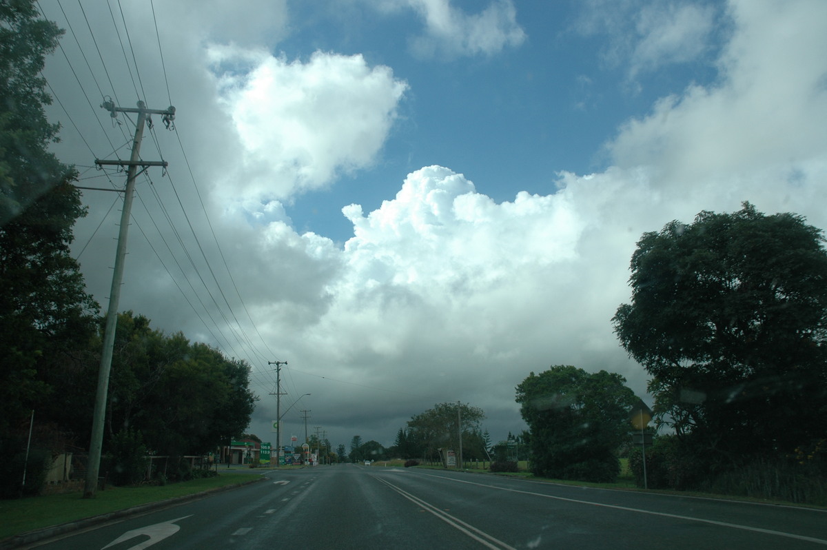cumulus congestus : Wollongbar, NSW   26 March 2005