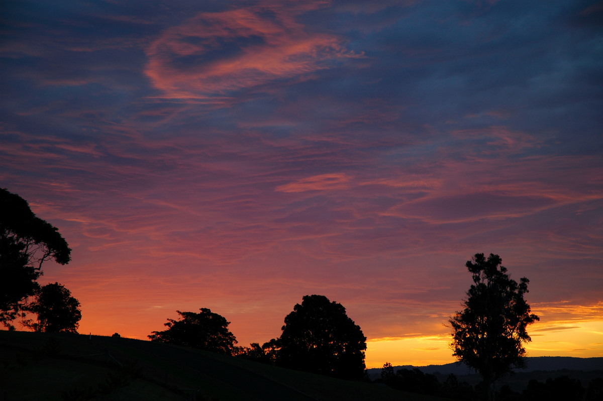 sunset sunset_pictures : McLeans Ridges, NSW   28 March 2005