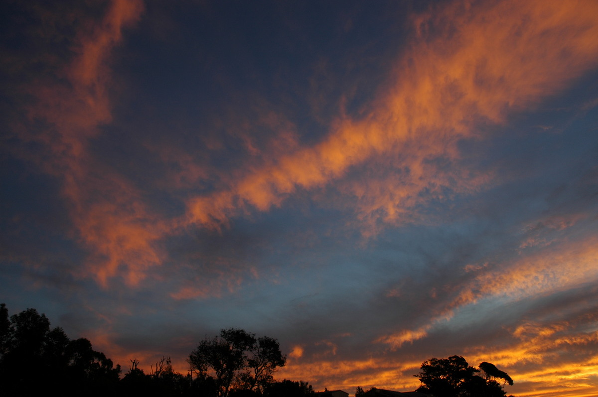 sunset sunset_pictures : McLeans Ridges, NSW   25 April 2005