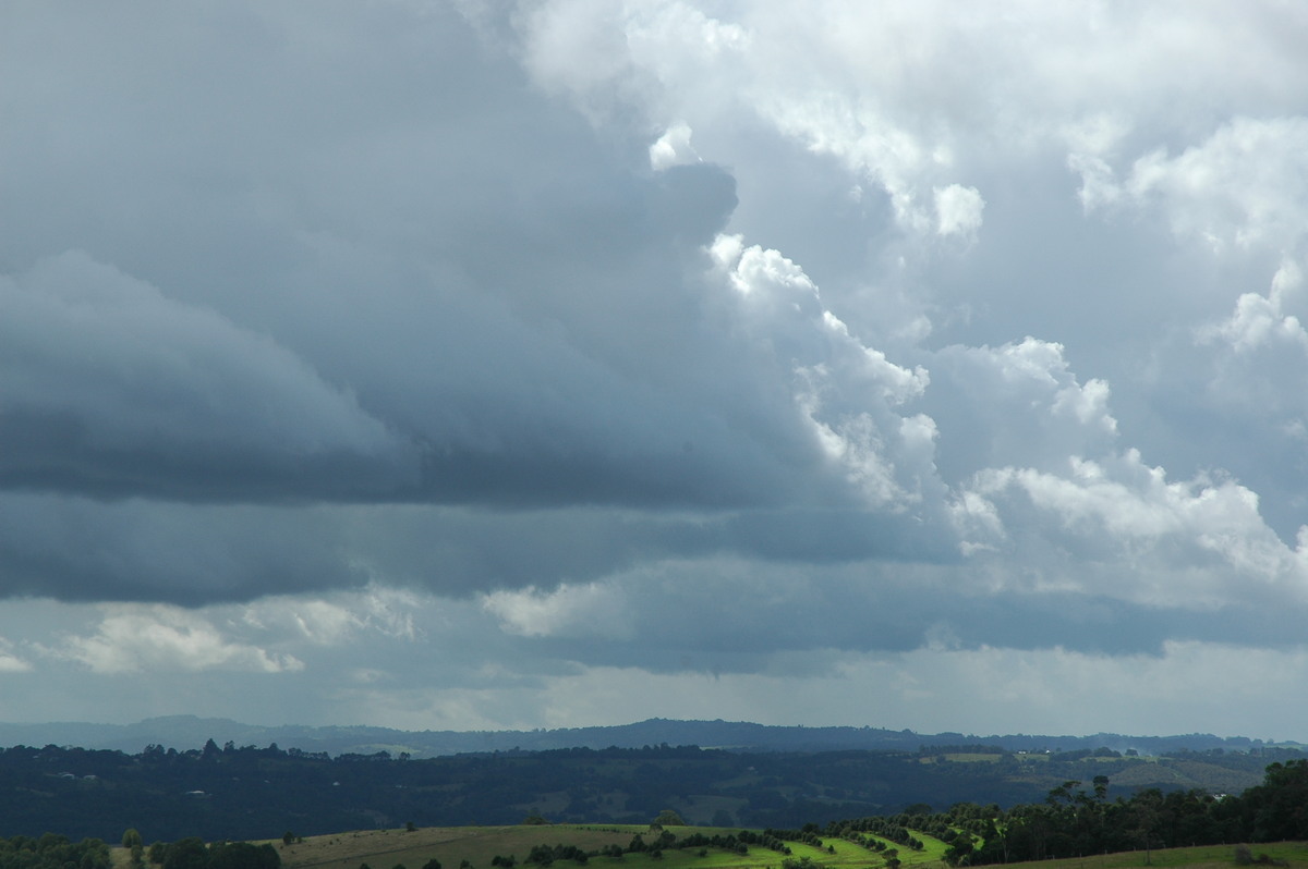 cumulonimbus thunderstorm_base : McLeans Ridges, NSW   27 April 2005