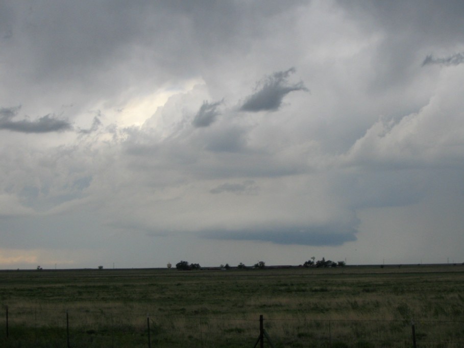 cumulonimbus thunderstorm_base : Mosquero, New Mexico, USA   25 May 2005