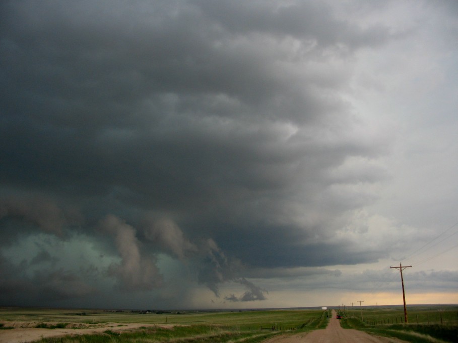 cumulonimbus thunderstorm_base : near Lindon, Colorado, USA   2 June 2005