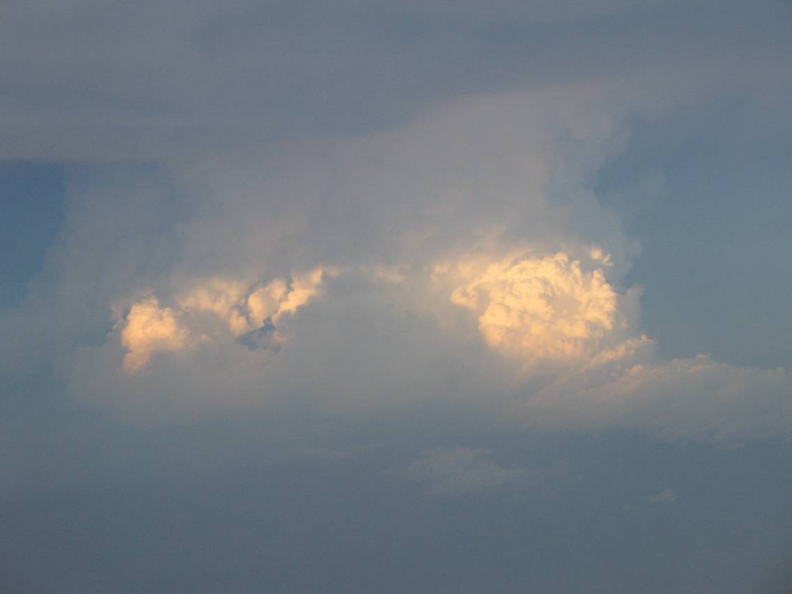 cumulonimbus supercell_thunderstorm : above W Texas, USA   9 June 2005