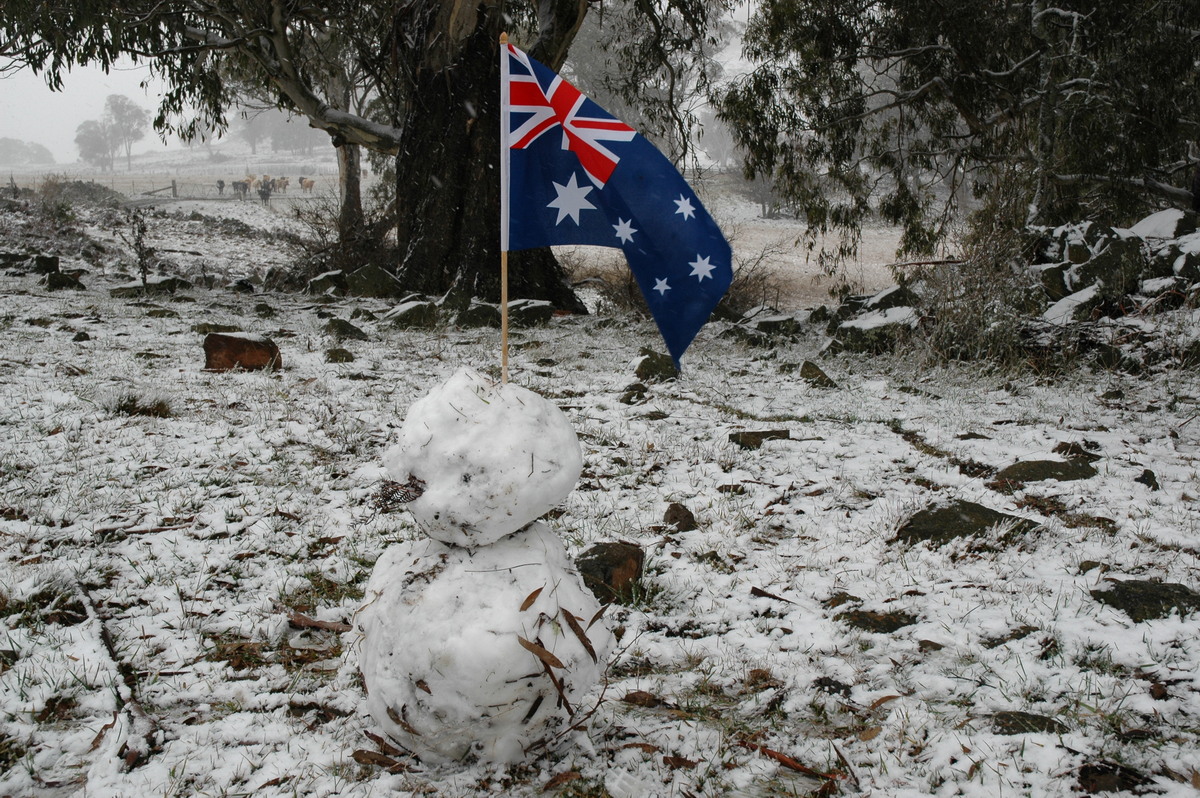 snow snow_pictures : Ben Lomond, NSW   23 June 2005