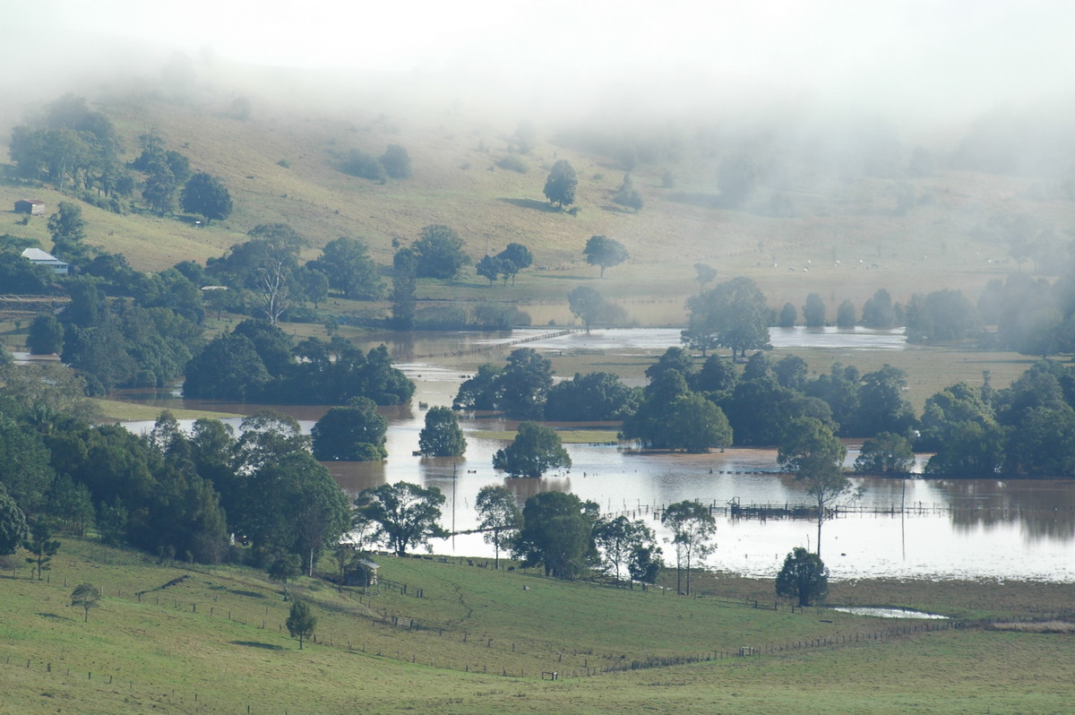 flashflooding flood_pictures : McLeans Ridges, NSW   1 July 2005