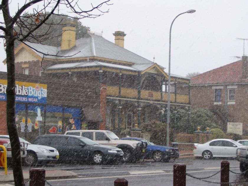 precipitation precipitation_rain : Oberon, NSW   10 August 2005