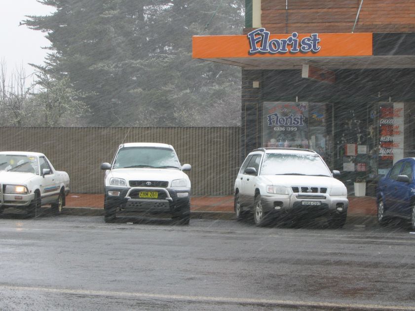 precipitation precipitation_rain : Oberon, NSW   10 August 2005