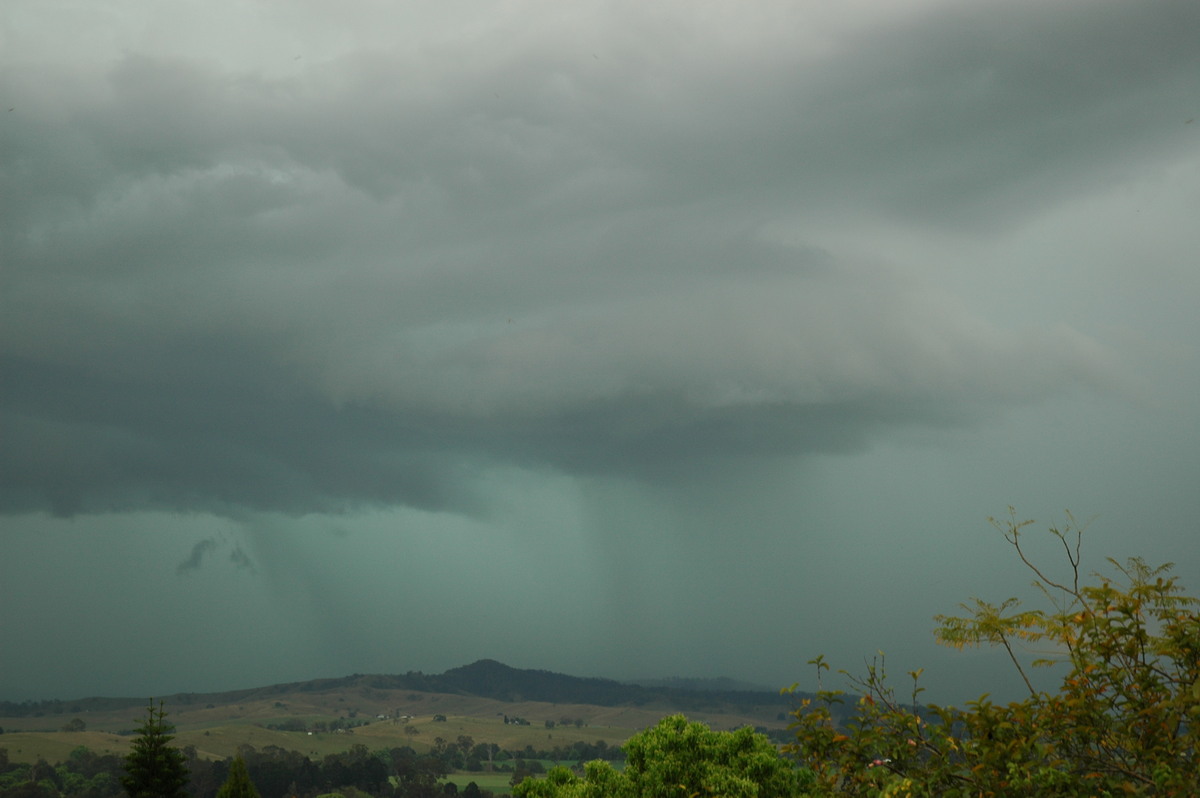 raincascade precipitation_cascade : Kyogle, NSW   27 September 2005