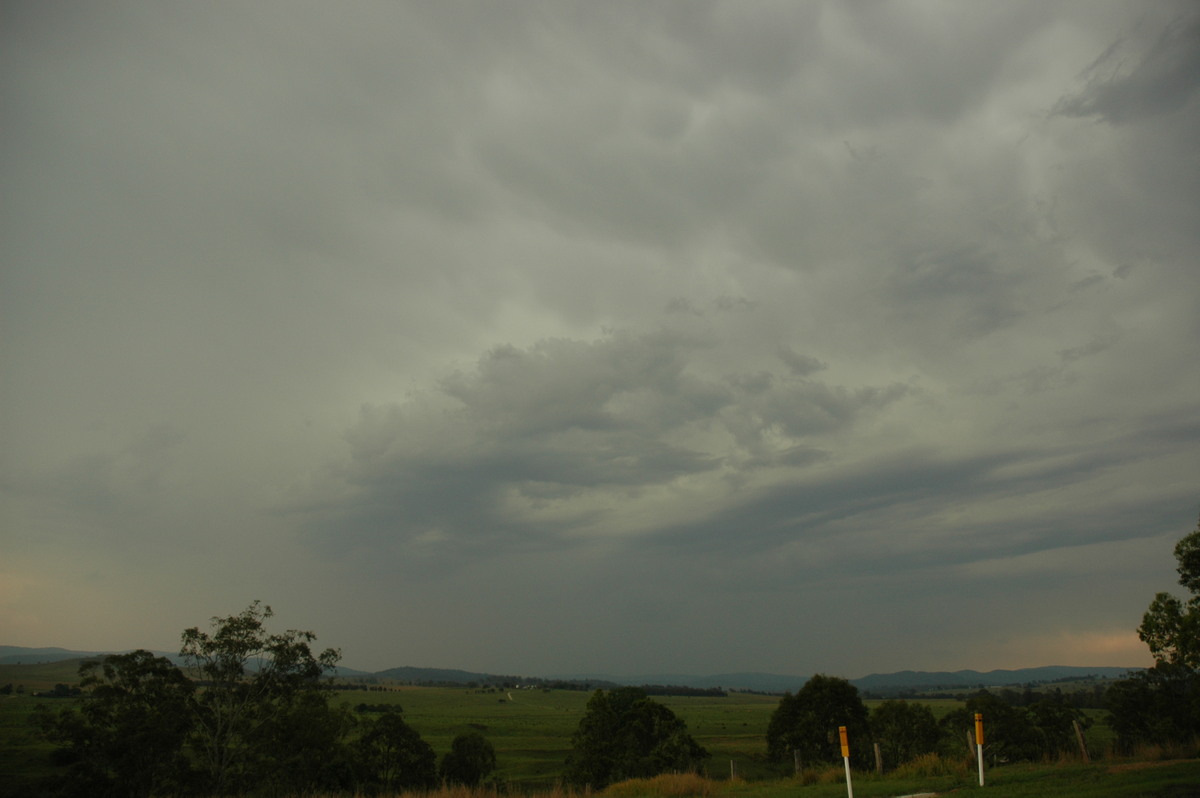cumulonimbus thunderstorm_base : Mallanganee NSW   24 October 2005
