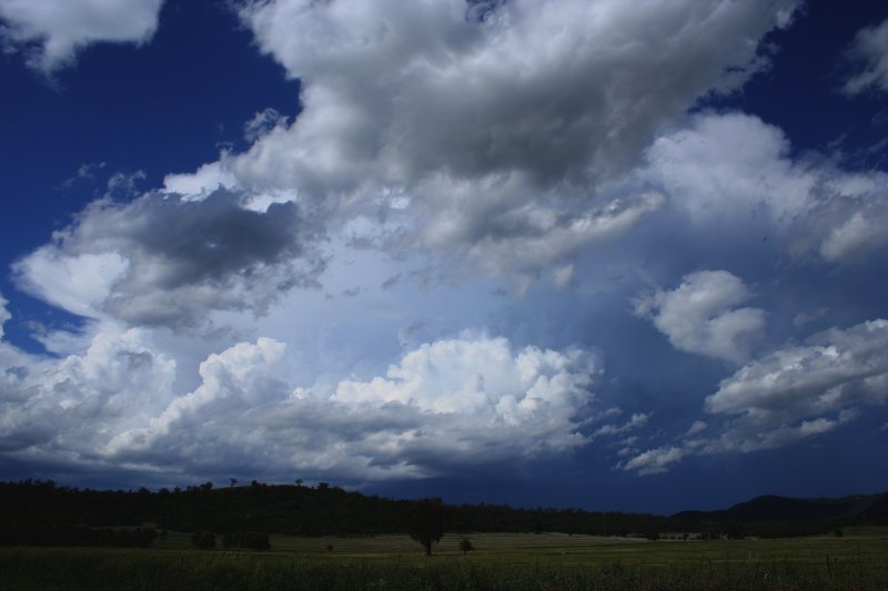 thunderstorm cumulonimbus_incus : Tamworth, NSW   27 October 2005