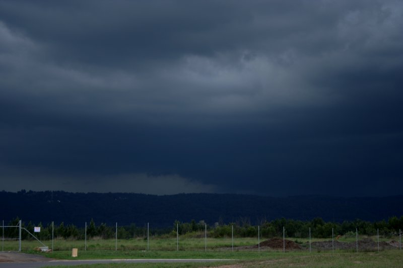 cumulonimbus thunderstorm_base : Penrith, NSW   31 October 2005