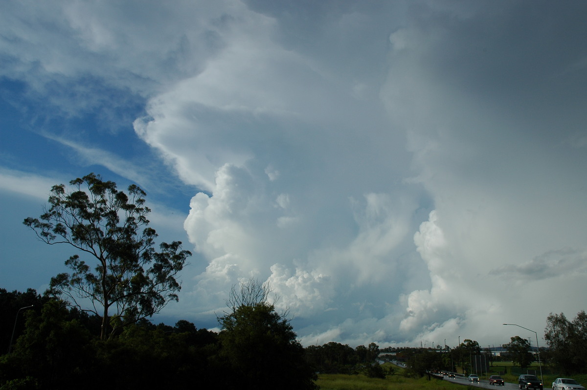 cumulonimbus supercell_thunderstorm : Brisbane, QLD   27 November 2005