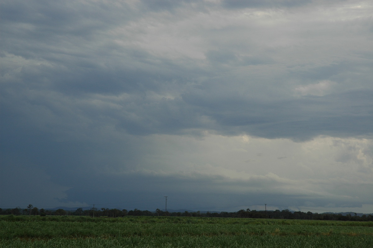 cumulonimbus thunderstorm_base : Woodburn, NSW   30 November 2005