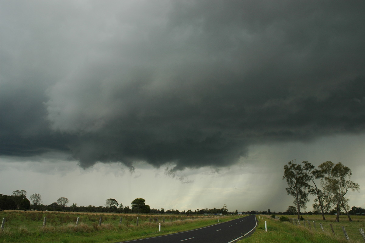 cumulonimbus thunderstorm_base : Coraki, NSW   1 December 2005