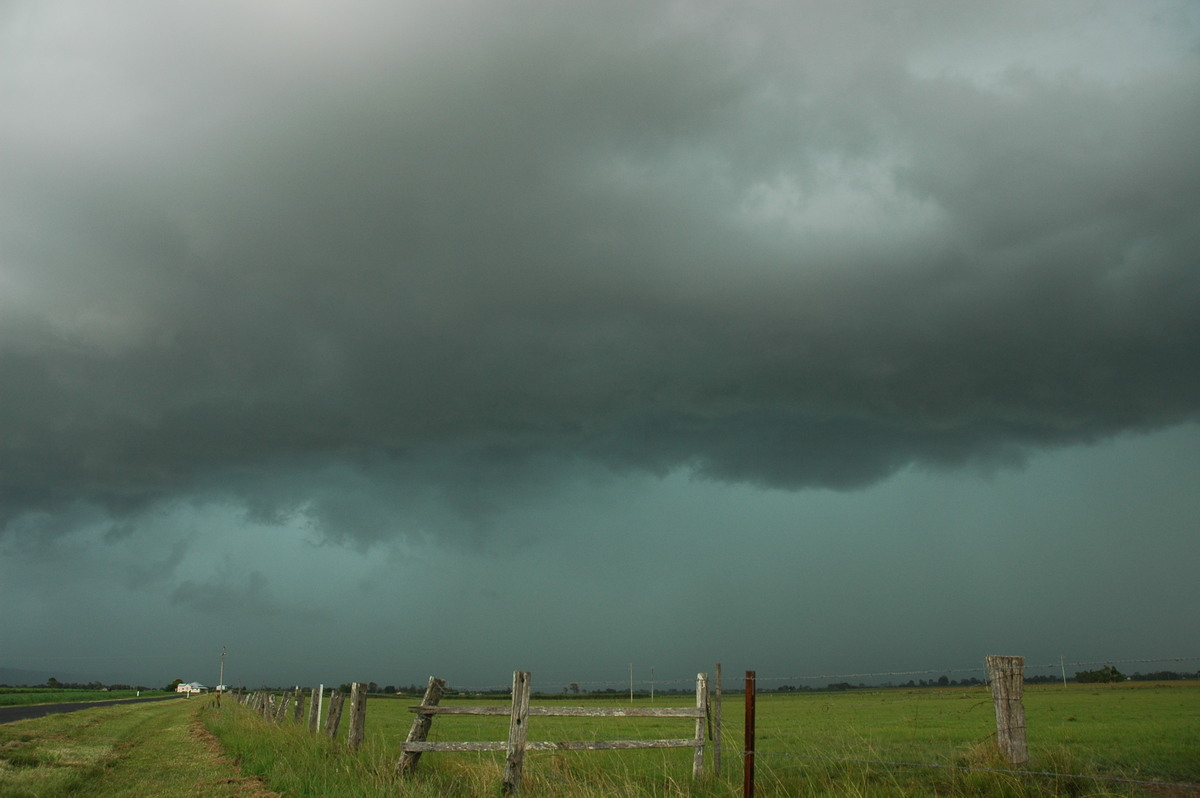 cumulonimbus thunderstorm_base : Woodburn, NSW   1 December 2005