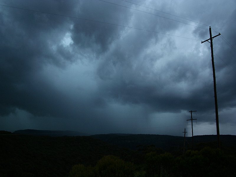 cumulonimbus thunderstorm_base : Bell, NSW   2 December 2005