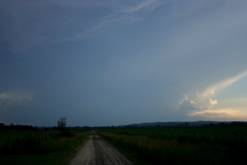 thunderstorm cumulonimbus_incus : Coraki, NSW   27 December 2005