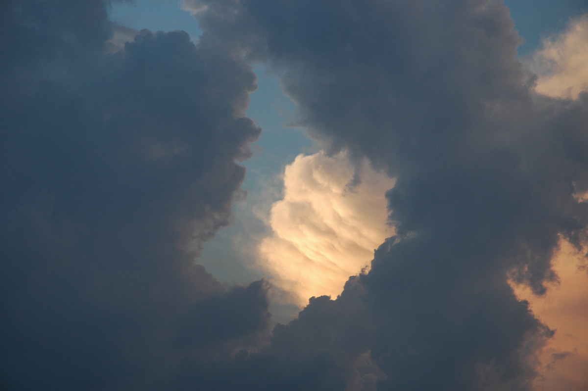 anvil thunderstorm_anvils : Lismore, NSW   3 January 2006