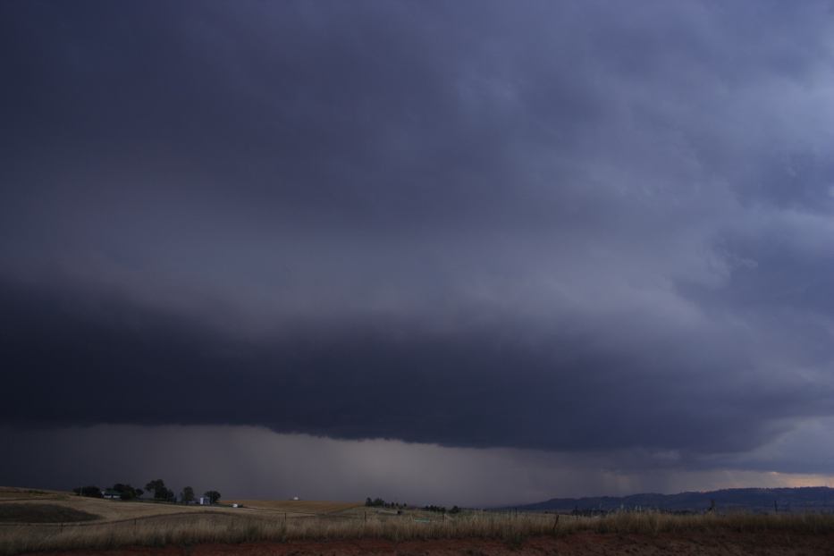 cumulonimbus thunderstorm_base : near Bathurst, NSW   6 January 2006