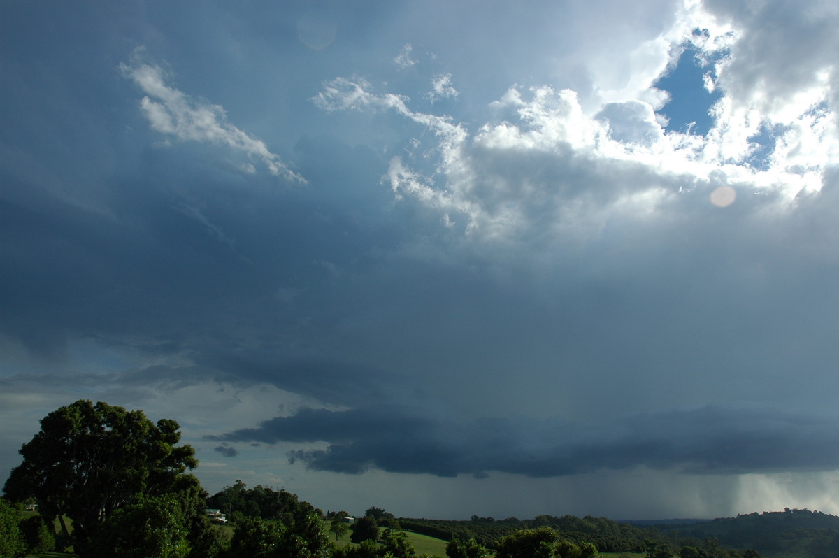 cumulonimbus thunderstorm_base : Tregeagle, NSW   17 February 2006