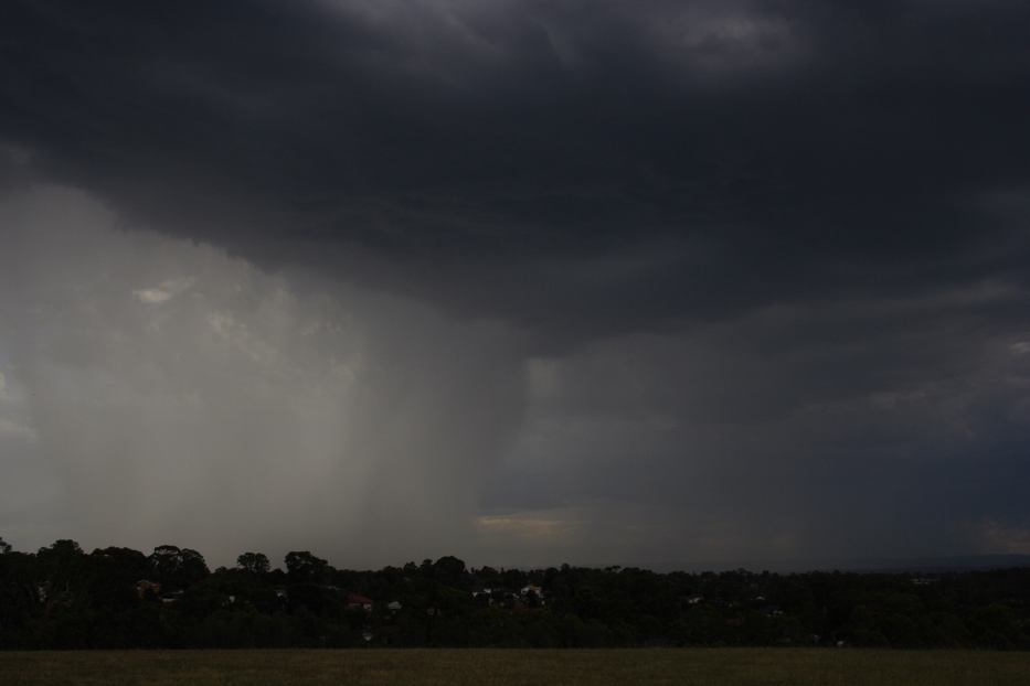 cumulonimbus thunderstorm_base : Rooty Hill, NSW   18 February 2006