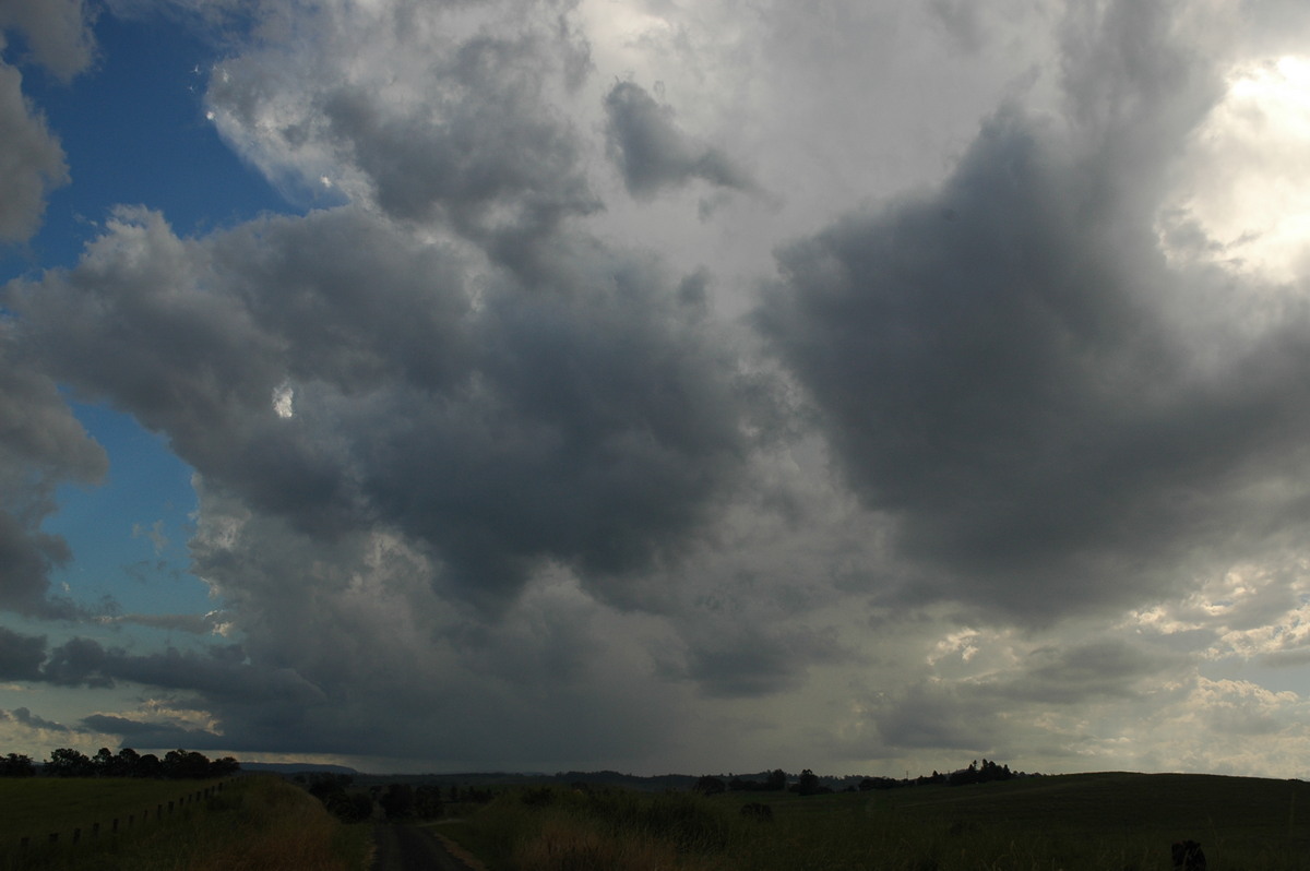 cumulonimbus thunderstorm_base : McLeans Ridges, NSW   21 April 2006