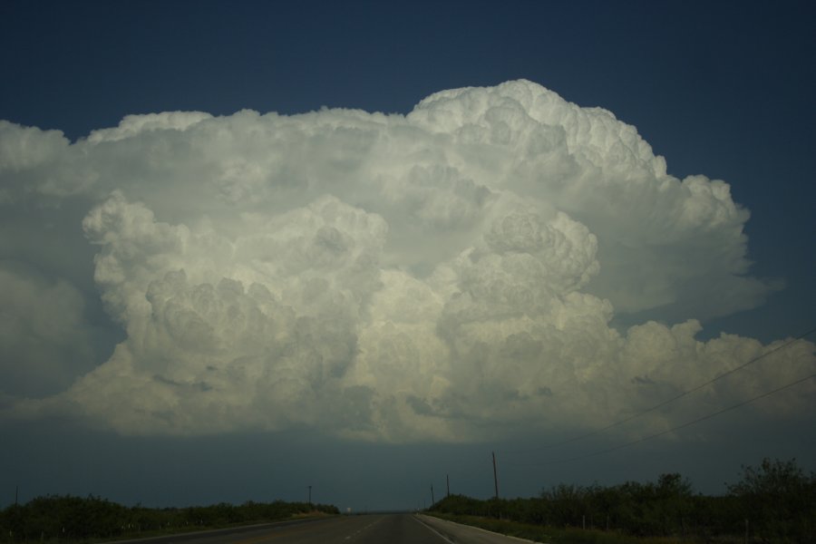cumulonimbus supercell_thunderstorm : Odessa, Texas, USA   4 May 2006
