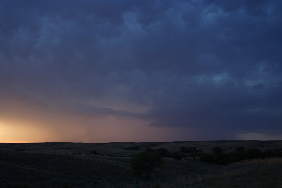 wallcloud thunderstorm_wall_cloud : N of Woodward, Oklahoma, USA   25 May 2006
