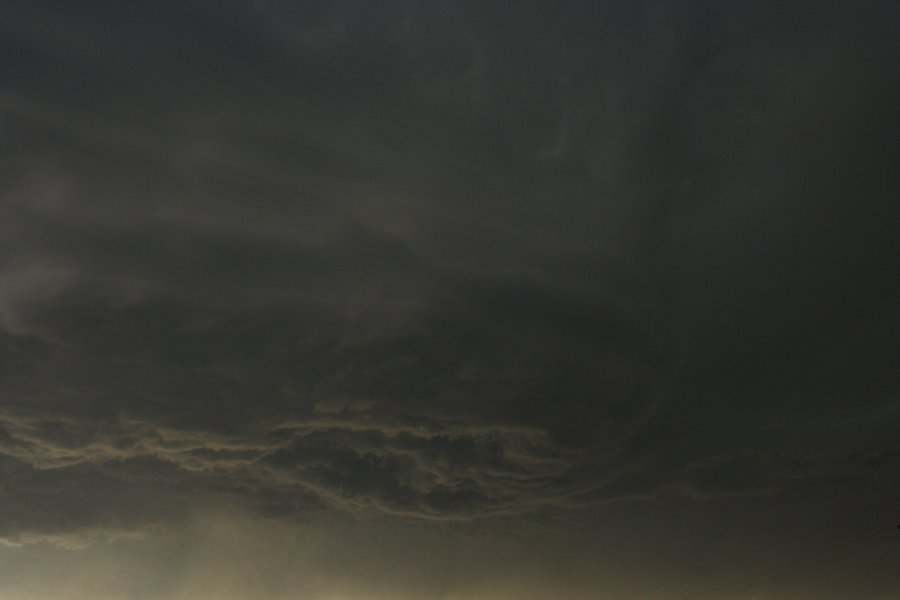 cumulonimbus thunderstorm_base : SW of Hoxie, Kansas, USA   26 May 2006