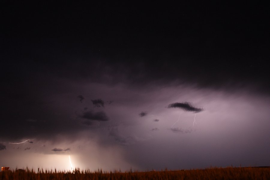 lightning lightning_bolts : near Hoxie, Kansas, USA   26 May 2006