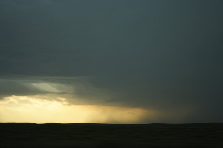 cumulonimbus thunderstorm_base : SW fo Wray, Colorado, USA   5 June 2006