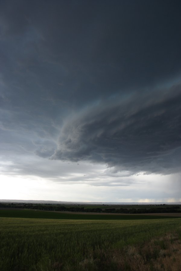 cumulonimbus thunderstorm_base : Scottsbluff, Nebraska, USA   10 June 2006