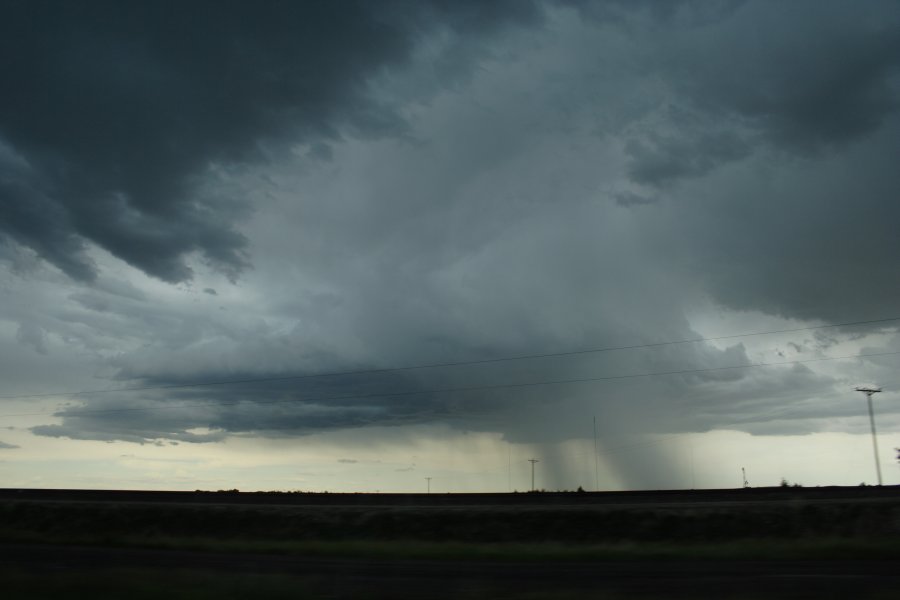 cumulonimbus thunderstorm_base : Scottsbluff, Nebraska, USA   10 June 2006